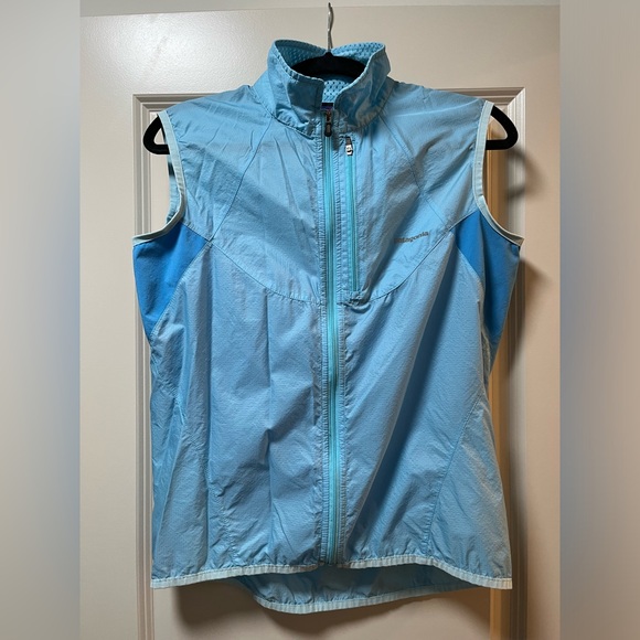 Patagonia Jackets & Blazers - Patagonia Nine Trails Vest - Women Large (Ultralight running) Turquoise Hiking